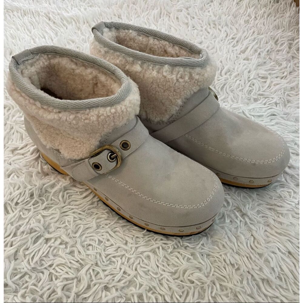 Free People Oak Clog Boots Dust Bunny 9